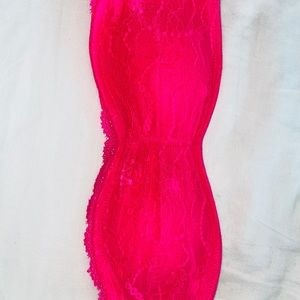 Hot pink bralette
